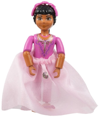 Preowned LEGO® Minifigure – Belville belvfemale06a Belville Female Princess Paprika Dark Pi