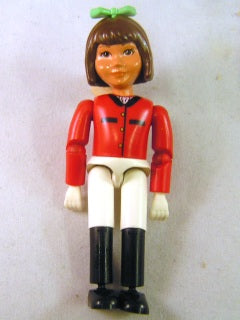 Preowned LEGO® Minifigure – Belville belvfemale37a Belville Female Horse Rider White Shorts