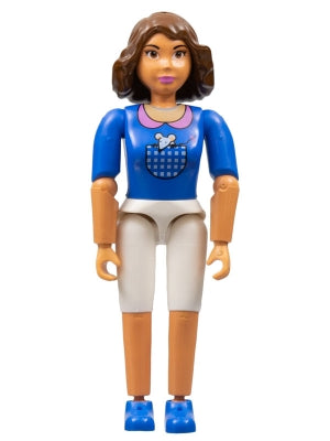 Preowned LEGO® Minifigure – Belville belvfemale47 Belville Female (Iris/Victoria) Blue Top