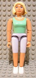 Preowned LEGO® Minifigure – Belville belvfemale51 Belville Female Light Violet Shorts Mediu