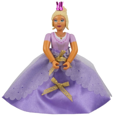 Preowned LEGO® Minifigure – Belville belvfemale77a Belville Female Queen w/Clikits Lavender