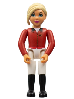 Preowned LEGO® Minifigure – Belville belvfemale80 Belville Female Horse Rider White Shorts