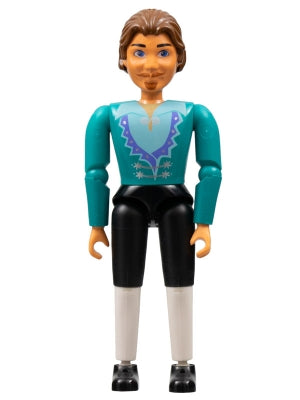 Preowned LEGO® Minifigure – Belville belvmale01 Belville Male King w/White and Black Pants