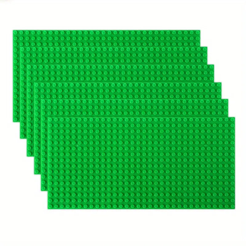 Generic Brick 16x32 Base Plate Green