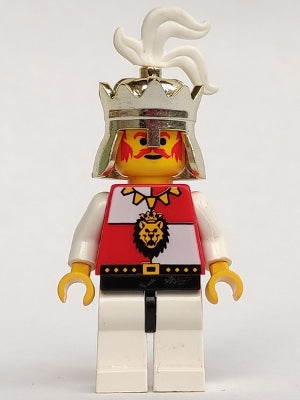 Preowned LEGO® Minifigure – Castle cas059 Royal Knights King w/black/white legs