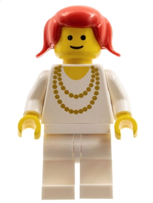 Preowned LEGO® Minifigure – Castle cas076 Classic Knights Tournament Princess w/Necklace