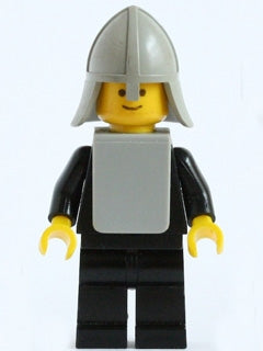 Preowned LEGO® Minifigure – Castle cas086a Classic Yellow Castle Knight Black