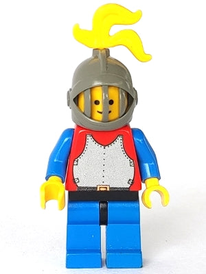 Preowned LEGO® Minifigure – Castle cas191 Breastplate Red w/Blue Arms Blue Legs w/Black Hip