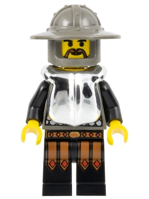 Preowned LEGO® Minifigure – Castle cas202 Knights Kingdom I Helmet and Chrome Silver Armor