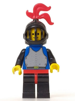 Preowned LEGO® Minifigure – Castle cas218 Breastplate Blue w/Black Arms Black Legs w/Red Hi