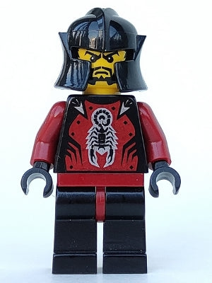 Preowned LEGO® Minifigure – Castle cas257 Knights Kingdom II Shadow Knight Le Chevalier Des