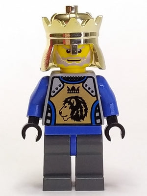 Preowned LEGO® Minifigure – Castle cas258 Knights Kingdom II King Mathias