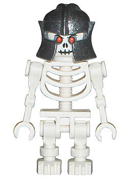 LEGO® Minifigure Castle cas329 Fantasy Era Skeleton Warrior 3 White Speckled Hel