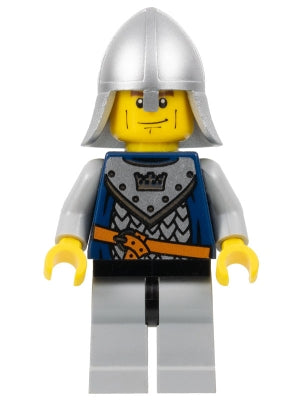 Preowned LEGO® Minifigure – Castle cas339 Fantasy Era Crown Knight Scale Mail w/Crown Helme