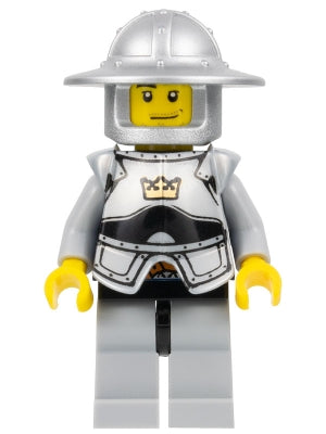 Preowned LEGO® Minifigure – Castle cas387 Fantasy Era Crown Knight Scale Mail w/Crown Breas