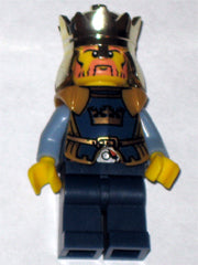 Preowned LEGO® Minifigure – Castle cas388 Fantasy Era Crown King No Cape