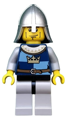 Preowned LEGO® Minifigure – Castle cas408 Fantasy Era Crown Knight Quarters Helmet w/Neck P