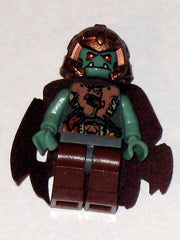 Preowned LEGO® Minifigure – Castle cas428 Fantasy Era Troll Warrior 11 w/Cape