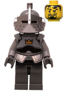 LEGO® Minifigure Castle cas434 Fantasy Era Crown Knight Plain w/Breastplate Helm