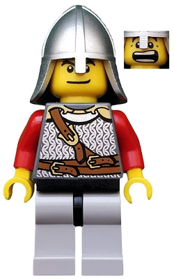 Preowned LEGO® Minifigure – Castle cas438 Kingdoms Lion Knight Scale Mail w/Chest Strap and