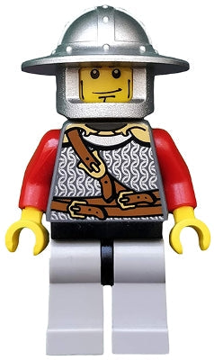 Preowned LEGO® Minifigure – Castle cas447 Kingdoms Lion Knight Scale Mail w/Chest Strap and