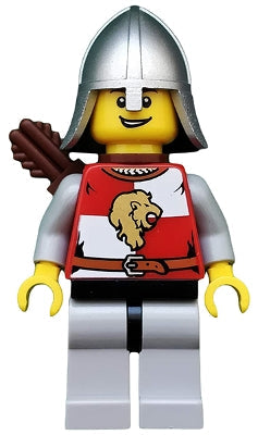 Preowned LEGO® Minifigure – Castle cas449 Kingdoms Lion Knight Quarters Helmet w/Neck Prote