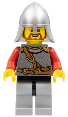 Preowned LEGO® Minifigure – Castle cas450 Kingdoms Lion Knight Scale Mail w/Chest Strap and