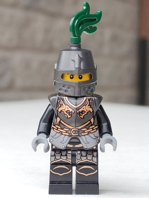 Preowned LEGO® Minifigure – Castle cas452 Kingdoms Dragon Knight Armor w/Chain Helmet Close