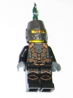 Preowned LEGO® Minifigure – Castle cas453 Kingdoms Dragon Knight Scale Mail w/Chains Helmet