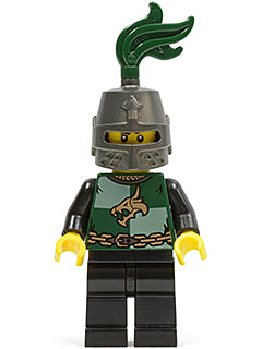 Preowned LEGO® Minifigure – Castle cas454 Kingdoms Dragon Knight Quarters Helmet Closed Lon