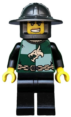 Preowned LEGO® Minifigure – Castle cas455 Kingdoms Dragon Knight Quarters Helmet w/Broad Br