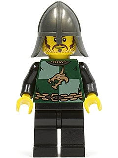 Preowned LEGO® Minifigure – Castle cas461 Kingdoms Dragon Knight Quarters Helmet w/Neck Pro
