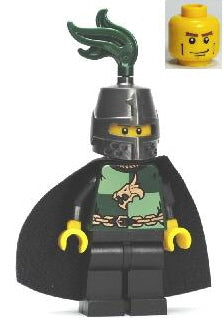 Preowned LEGO® Minifigure – Castle cas464 Kingdoms Dragon Knight Quarters Helmet Closed Cap
