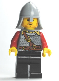 Preowned LEGO® Minifigure – Castle cas475 Kingdoms Lion Knight Scale Mail w/Chest Strap and