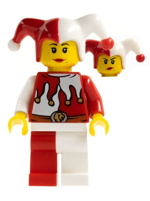 Preowned LEGO® Minifigure – Castle cas480 Kingdoms Jester Female