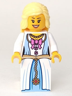 Preowned LEGO® Minifigure – Castle cas515 Princess Bright Light Yellow Hair