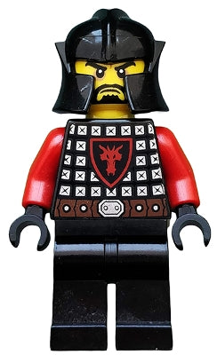 Preowned LEGO® Minifigure – Castle cas522 Castle Dragon Knight Scale Mail w/Dragon Shield C