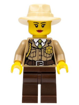 Preowned LEGO® Minifigure – Minifigures col274 Swamp Police Detective Female