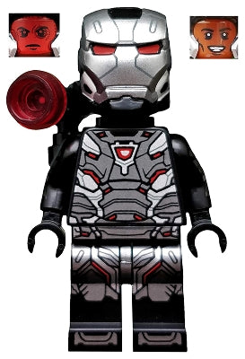 Preowned LEGO® Minifigure – Avengers Infinity War col334 War Machine Black and Silver Armor