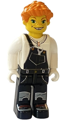 LEGO® Minifigure 4 Juniors cre006 Lee Orange Hair Black Legs