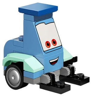 Preowned LEGO® Minifigure – Cars crs082 Guido Light Aqua Mudguards