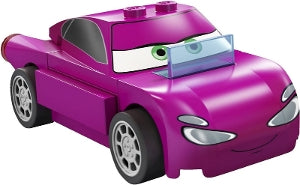 Preowned LEGO® Minifigure – Cars crs097 Holley Shiftwell Trans-Dark Blue Panel