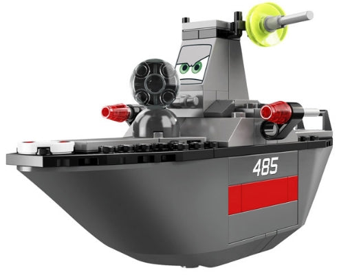 Preowned LEGO® Minifigure – Cars crs111s Combat Ship w/Stickers