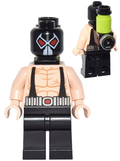 Preowned LEGO® Minifigure – Dimensions dim022 Bane Light Nougat Hands Backpack Assembly