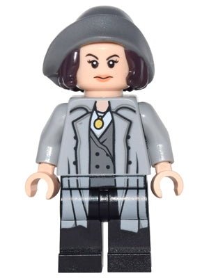 Preowned LEGO® Minifigure – Dimensions dim029 Tina Goldstein Light Bluish Gray Trench Coat