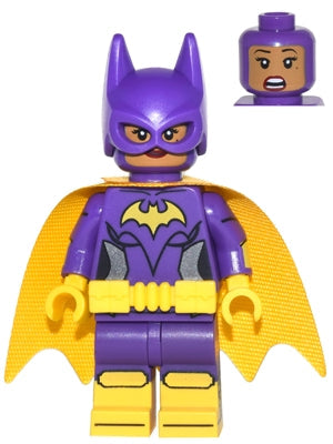 Preowned LEGO® Minifigure – Dimensions dim044 Batgirl (Medium Nougat) Minifigure Yellow Cap