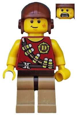Preowned LEGO® Minifigure – Dino dino001 Hero Tranquilizer Belt