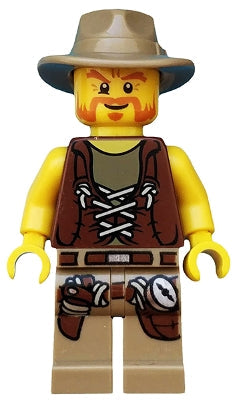 Preowned LEGO® Minifigure – Dino dino005 Hero Fedora
