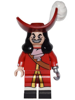 Preowned LEGO® Minifigure – Disney Series 1 dis016 Captain Hook Disney Series 1