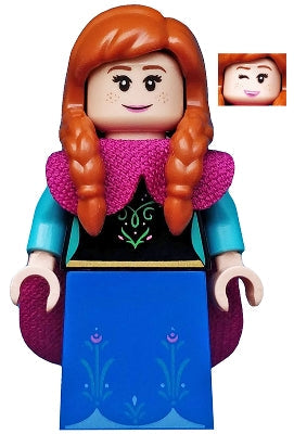 Preowned LEGO® Minifigure – Disney Series 2 dis033 Anna Disney Series 2